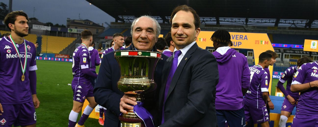 Fanion Fiorentina Violet – Clubs Italiens, Très Bon état