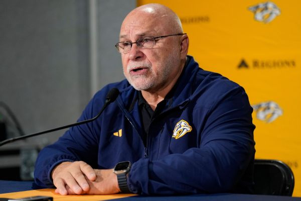 Predators GM Barry Trotz retiring, staying until successor found