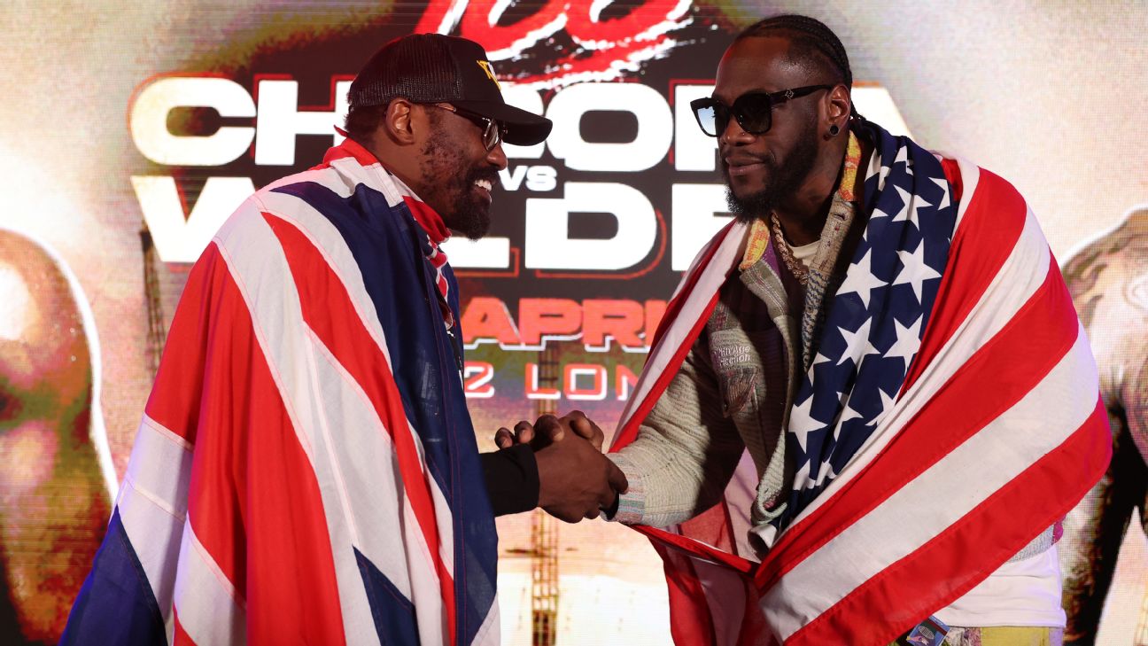 Wilder: I need Chisora fight more than he does