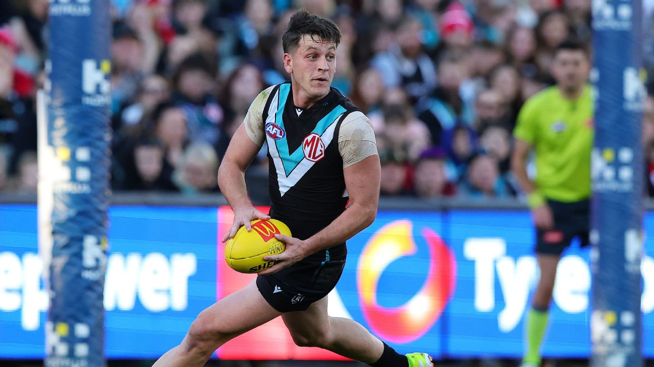 espn.com - AAP - Port's sought-after star Butters opens up on future