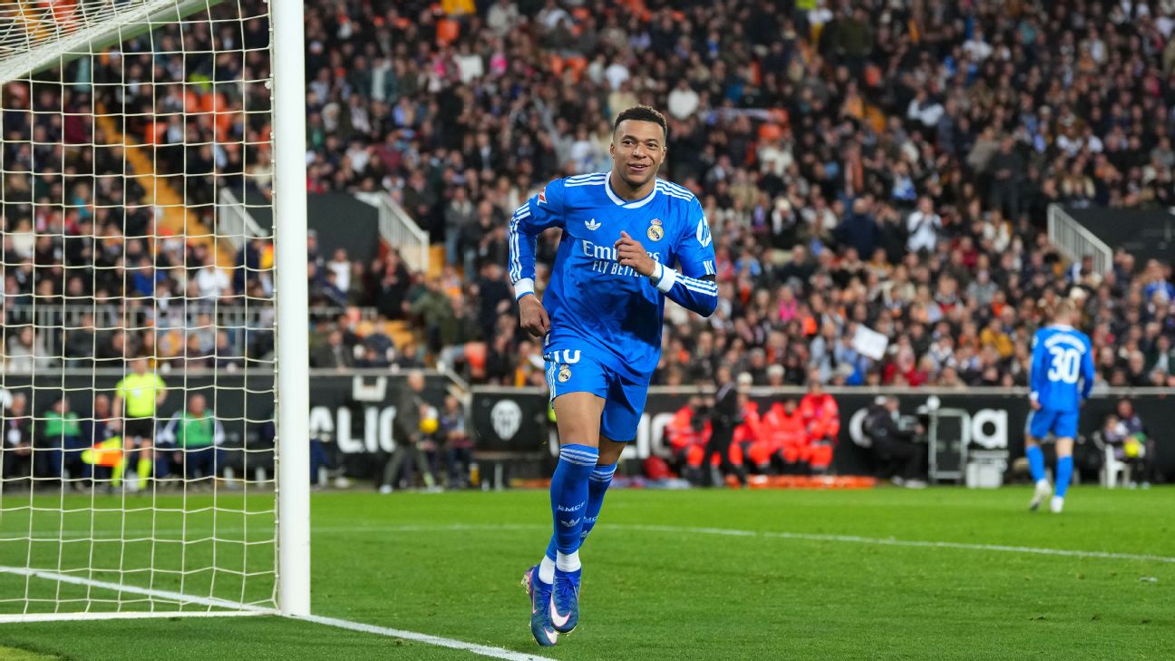 espn.com - Alex Kirkland - Kylian Mbapp&eacute; fit, will play for Real Madrid vs. Real Sociedad