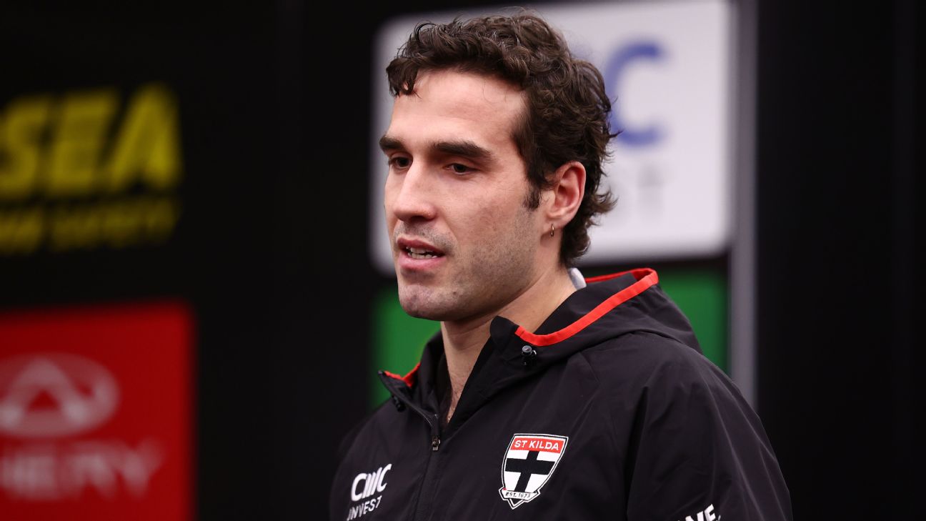 Max King in reportedly nearing a return. — Article image accompanying Max King-sized boost for St Kilda in AFL finals race on WagerUp Sports News.