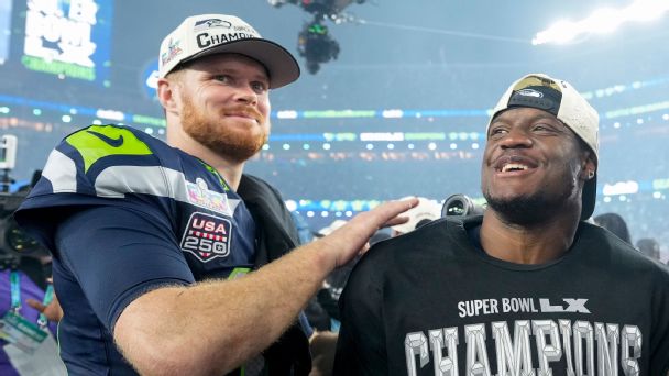 Walker was the first running back to win the Super Bowl MVP award since Terrell Davis did it in 1998.