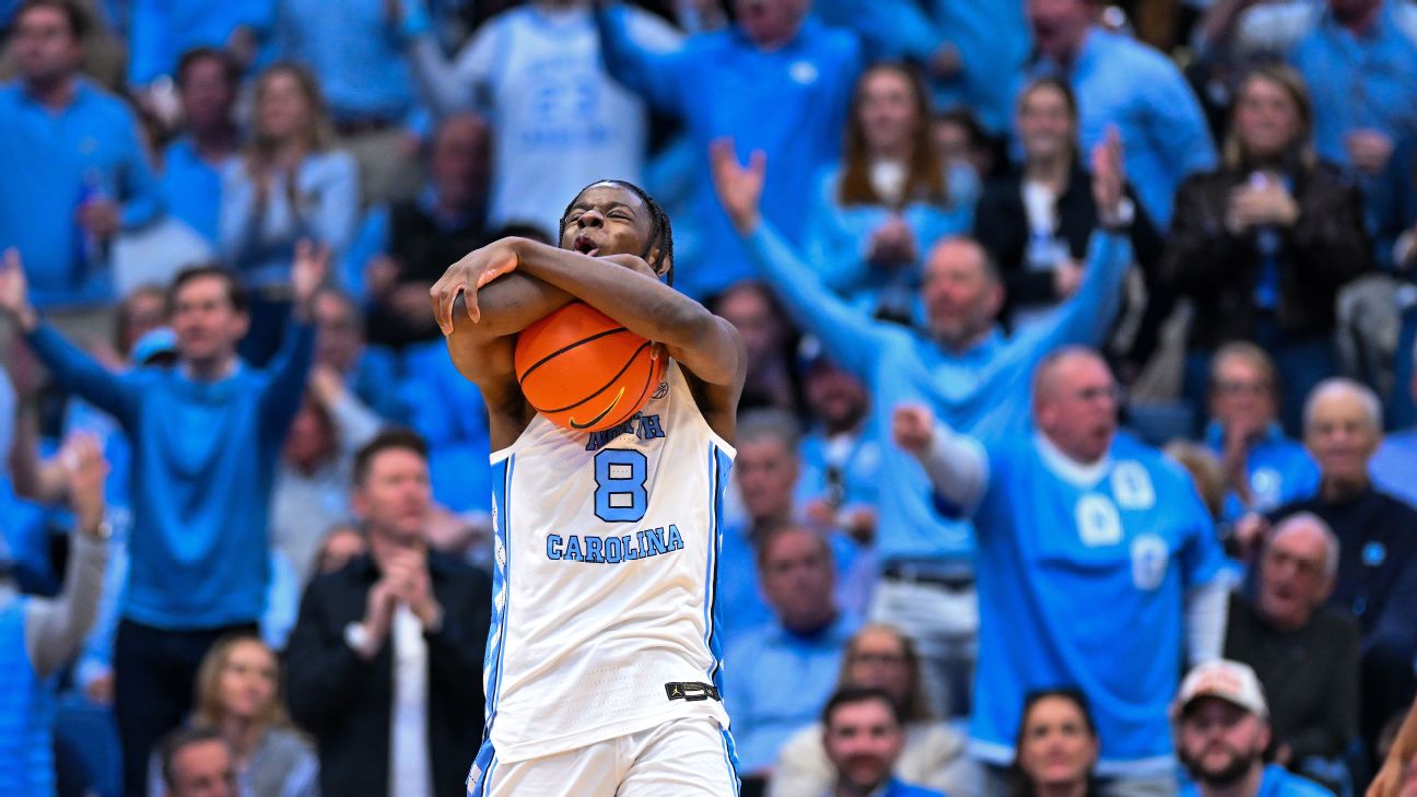 Men's Bracketology: North Carolina is doing North Carolina things again