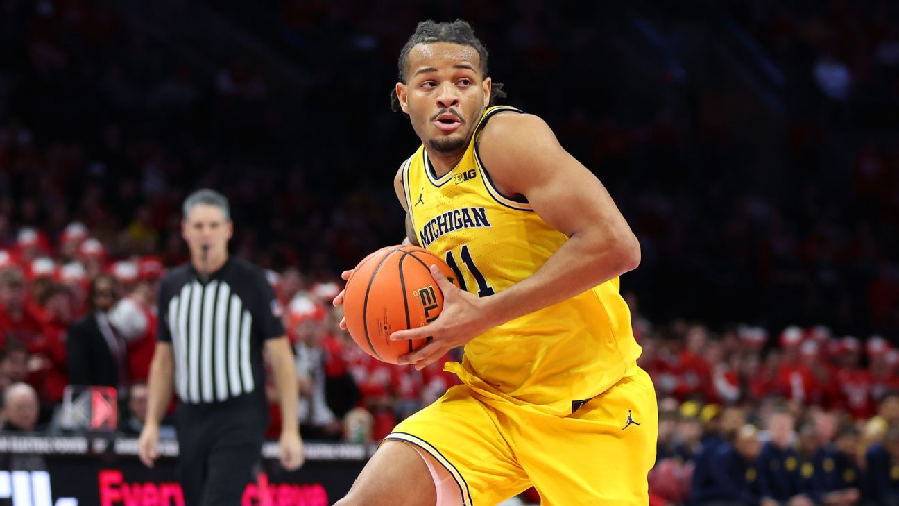 Michigan's Gayle Jr. cleared for 5th season of college hoops