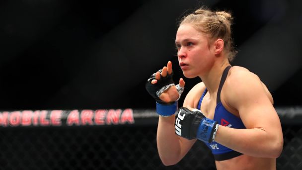 How many titles has Ronda Rousey won? UFC, combat highlights