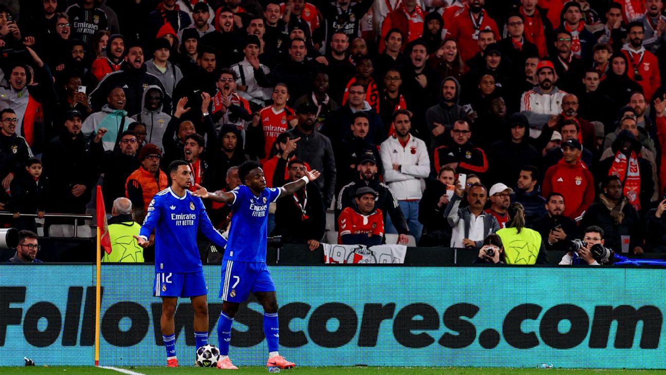 Vinicius slams “cowards” as racism allegations mar Real Madrid victory