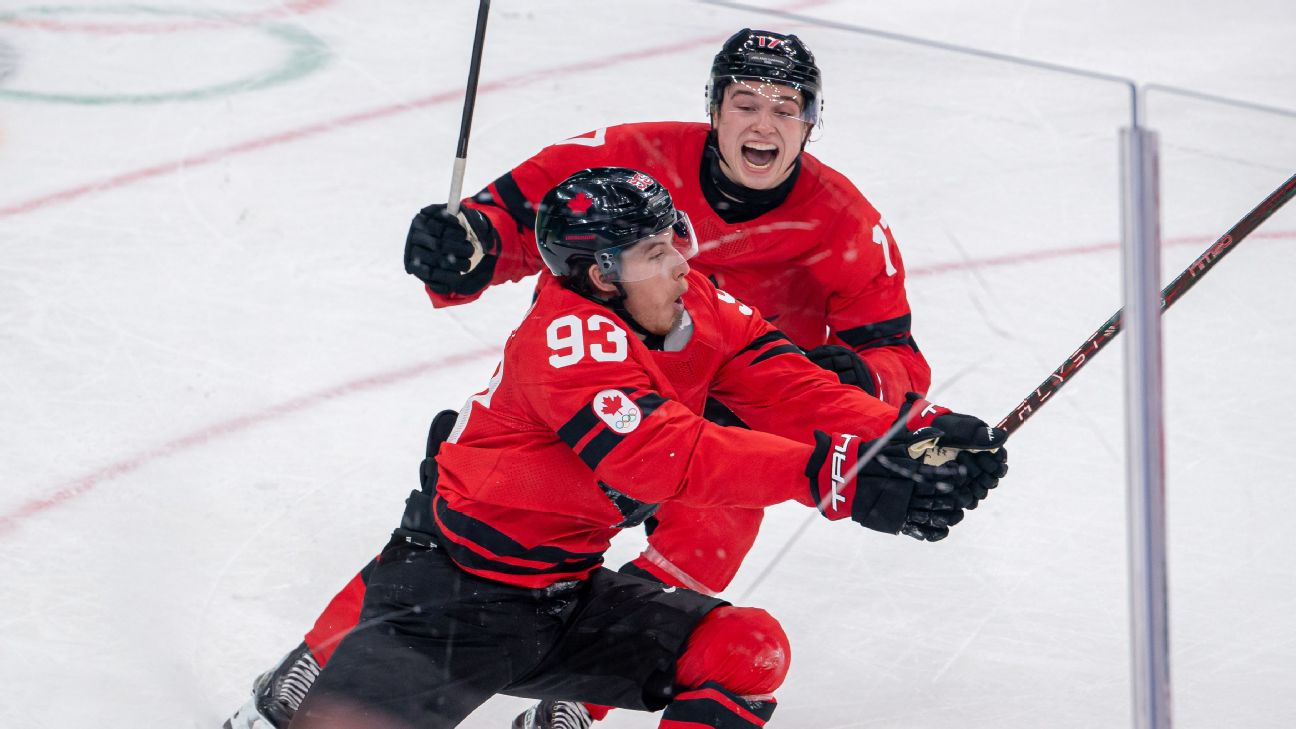 Mitch Marner caps Canada comeback in Olympic OT win vs. Czechia