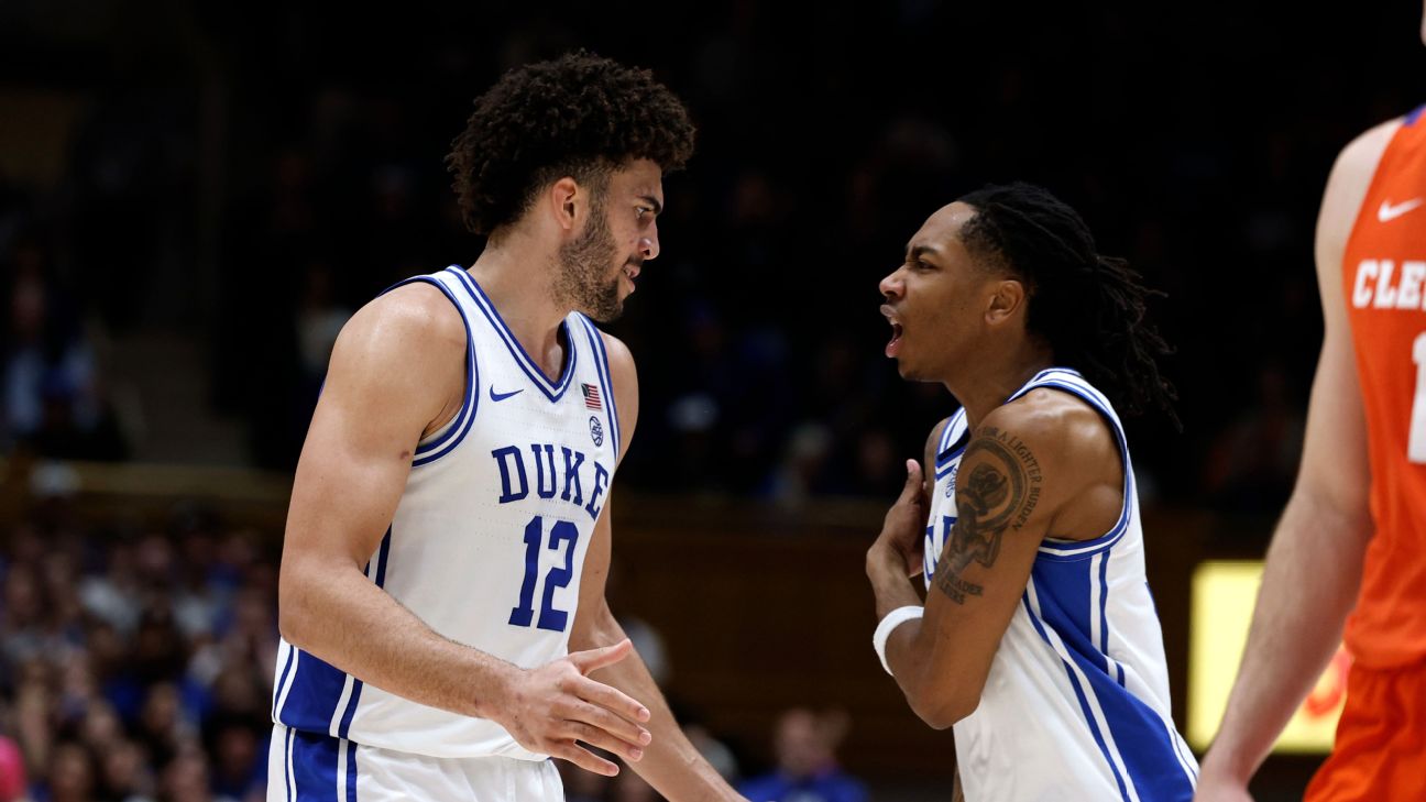 espn.com - Jeff Borzello - Men's college basketball Power Rankings: Duke rises to No. 1