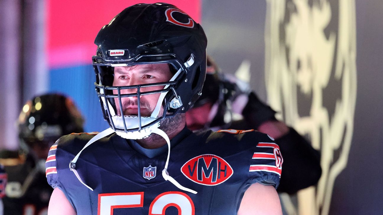 BEARS Center Drew Dalman Shockingly Retiring at 27: What Happened?