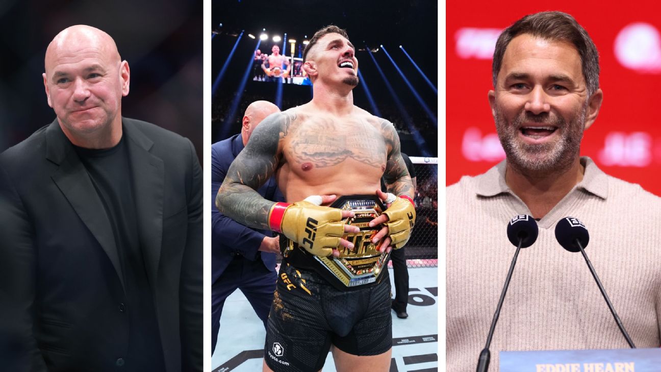 Dana White: 'No issues' with Hearn after Aspinall business deal