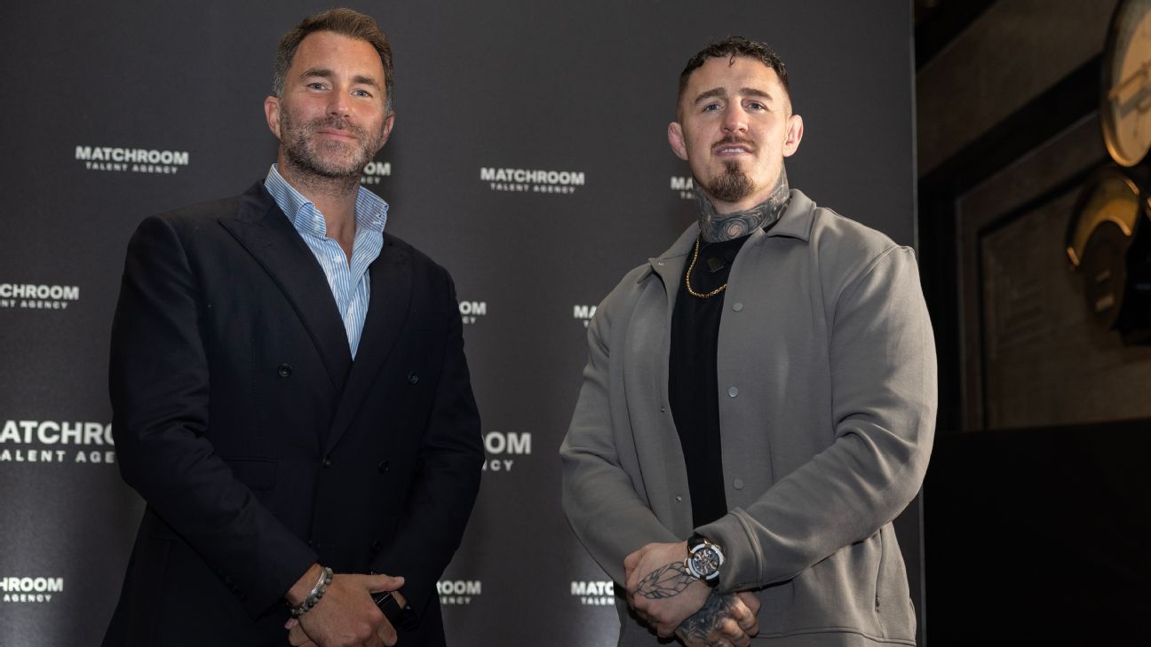 Eddie Hearn determined to help Tom Aspinall get his 'mojo' back