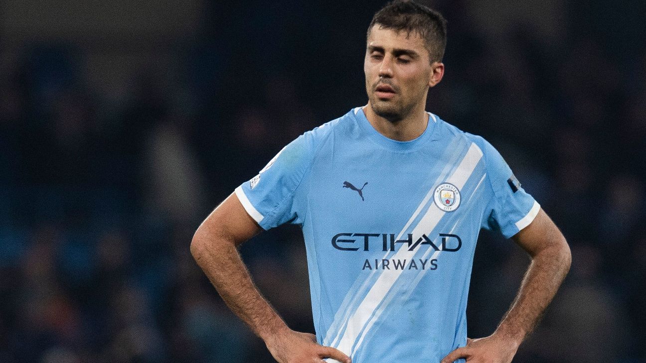 Rodri no Real Madrid? Novo treinador do City é direto: 'Não estou preocupado com isso'