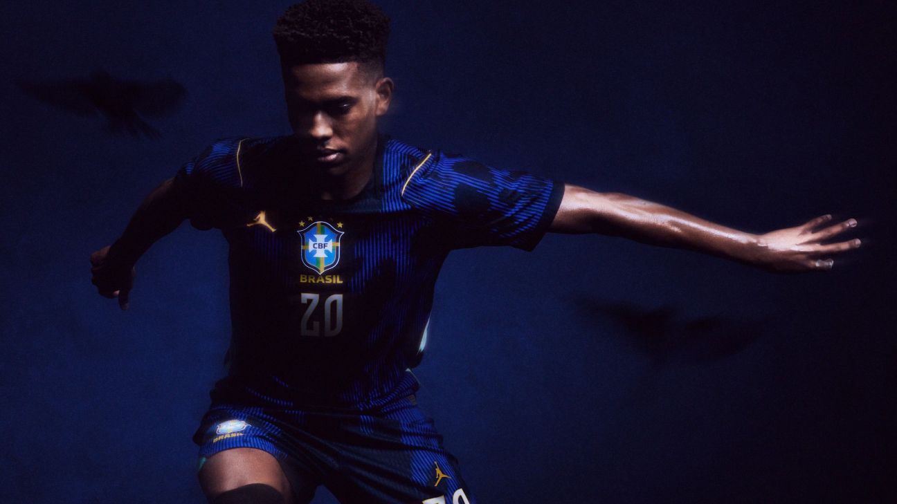 Camisa Brasil Jordan II  Torcedor