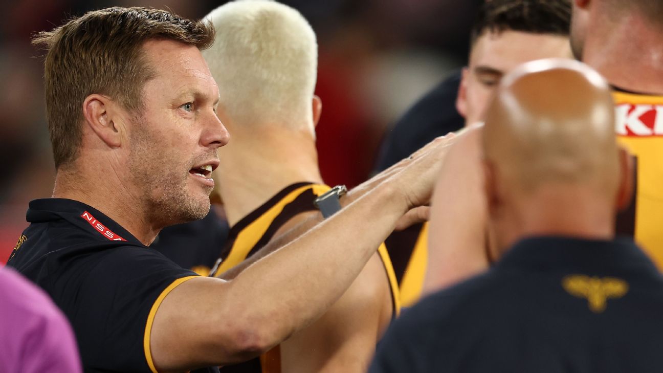 espn.com - AAP - Good TV': Mitchell reacts to Scott's Merrett bombshell
