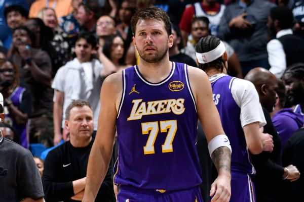 Sources: Lakers appeal to nix Luka Doncic's 16th technical foul