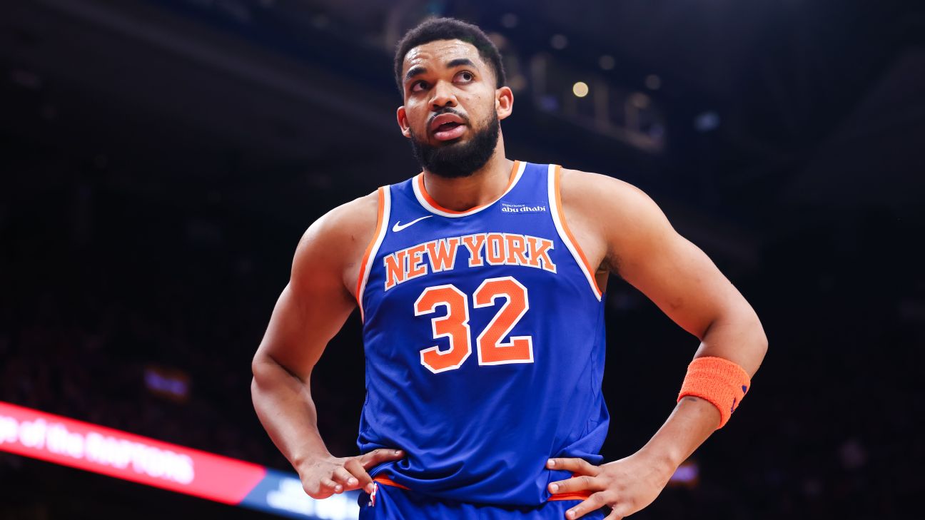 Knicks' Towns ruled out vs. Bulls with elbow issue