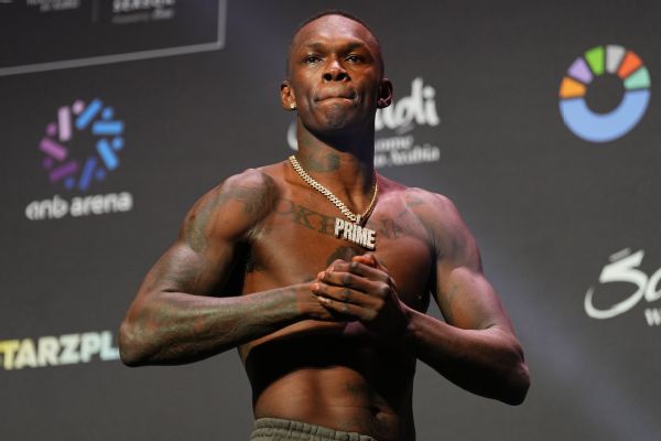 Ex-UFC champ Adesanya leaving City Kickboxing amid 4-fight skid