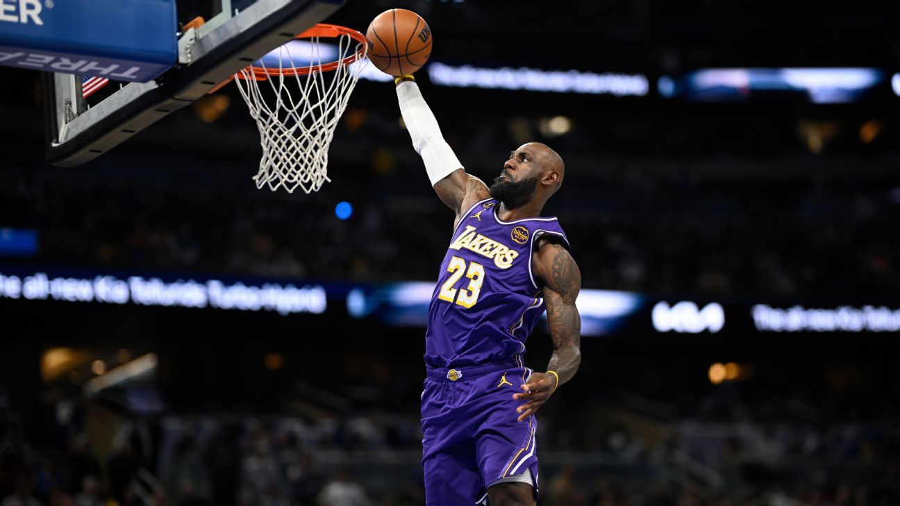 LeBron James and the Lakers are on a roll as March winds down.