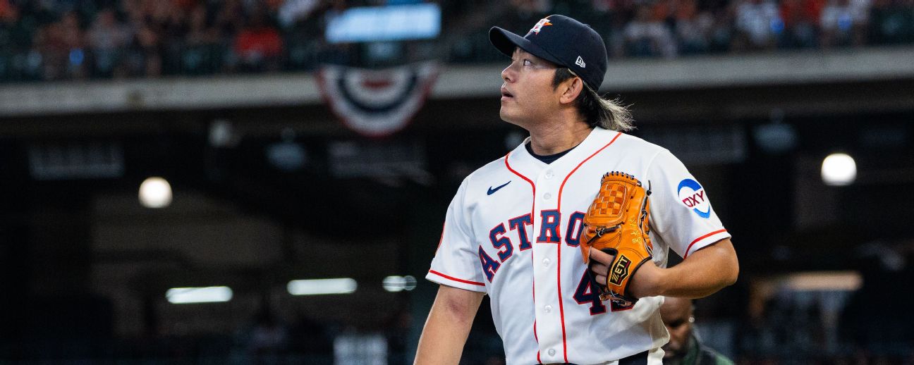 Tatsuya Imai struggles with nerves, walks in Astros debut - ESPN