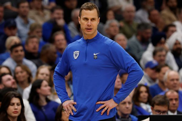 Article image accompanying Duke's Jon Scheyer 'where I'm supposed to be' after NBA interest on WagerUp Sports News. Article image accompanying Duke's Jon Scheyer 'where I'm supposed to be' after NBA interest on WagerUp Sports News.