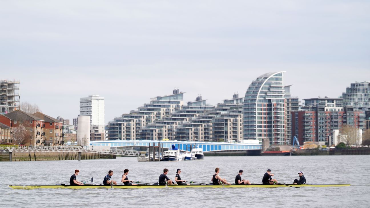 espn.com - Tom Chambers - The Boat Race LIVE: Latest Updates as Oxford and Cambridge compete on River Thames