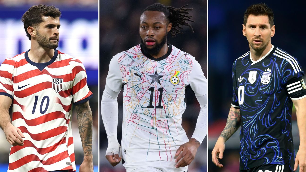 World Cup kit ranking: Every jersey we'll see this summer to be released so far