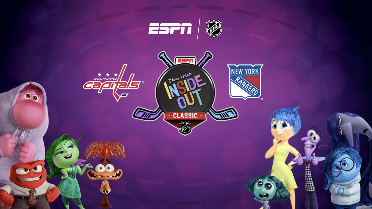 Sadness in net, Anger on the attack: 'Inside Out' characters reimagined as hockey players