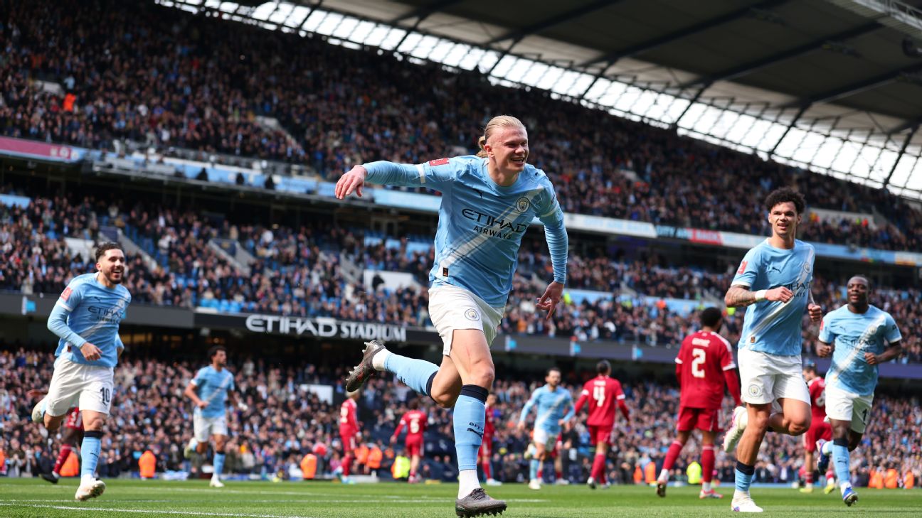 Man City vs Liverpool LIVE: Latest updates from FA Cup quarterfinal as Haaland, Semenyo deliver commanding lead