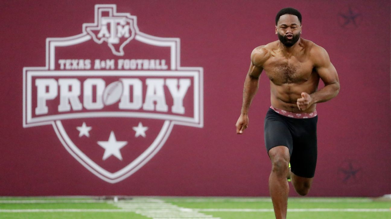 espn.com - Todd Archer - Cowboys visit with Emmitt's son, Texas A&M RB E.J. Smith