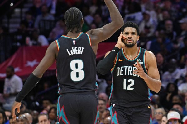 'Gritty' Pistons clinch East's top seed despite missing Cade Cunningham