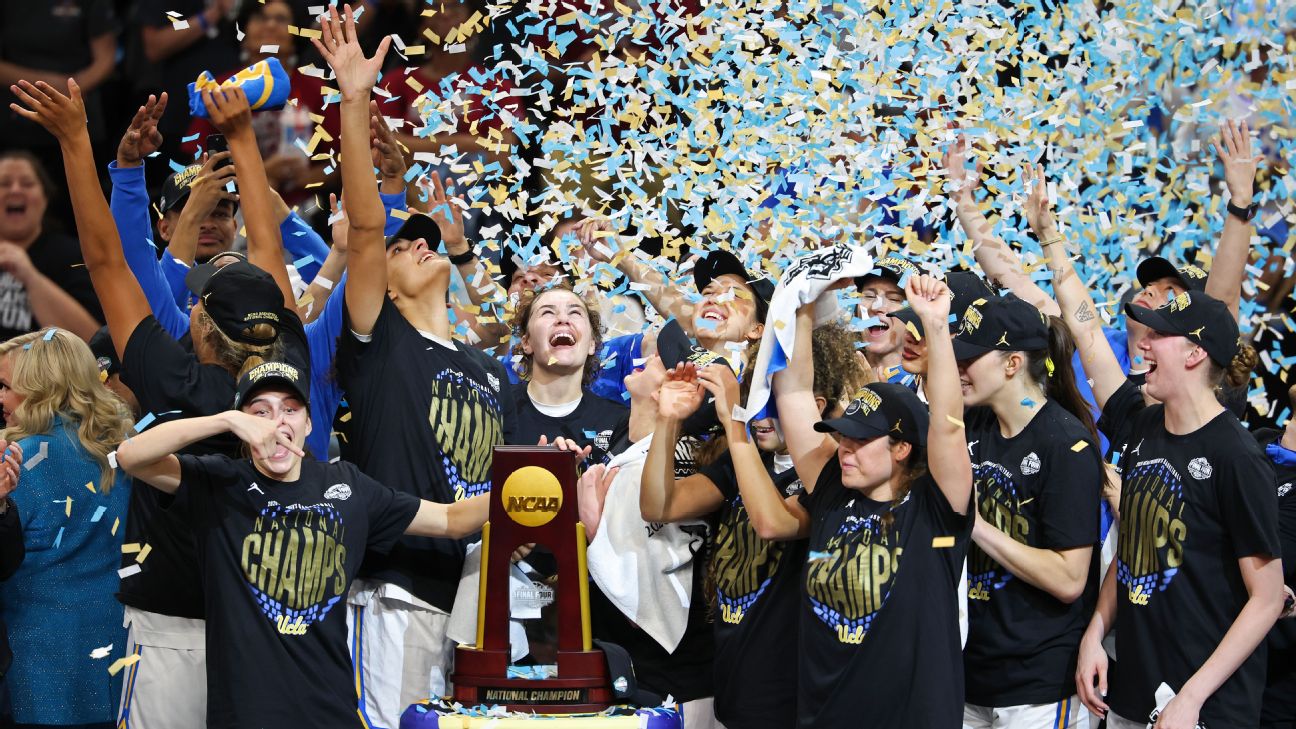 NCAA champion UCLA tops final women's AP poll