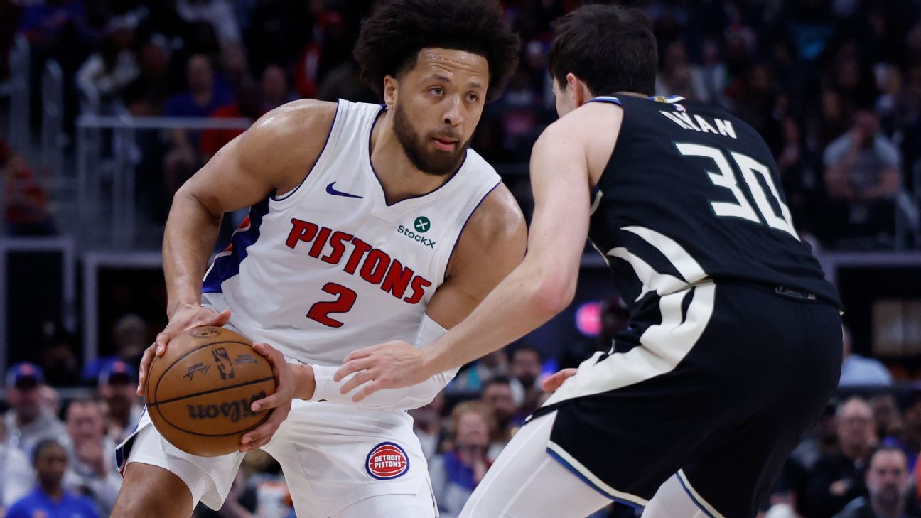 Cunningham has double-double in Pistons return