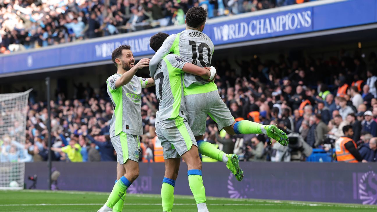 Chelsea 0-3 Man City: Pep Guardiola's side run rampant at Stamford Bridge - as it happened - ESPN