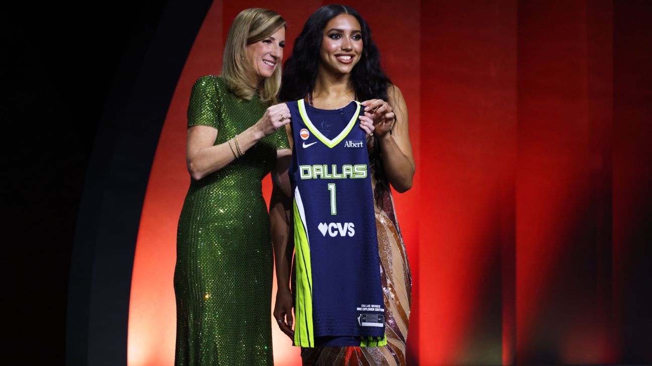 Dallas Wings select UConn's Azzi Fudd No. 1 in 2026 WNBA draft - ESPN