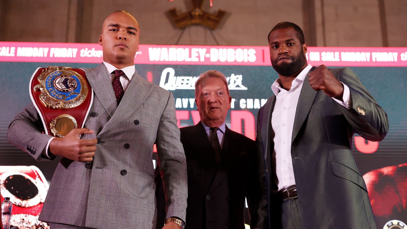 espn.com - Fabio Wardley vs. Daniel Dubois: How to watch in UK, ring walk time, date, TV channel, undercard