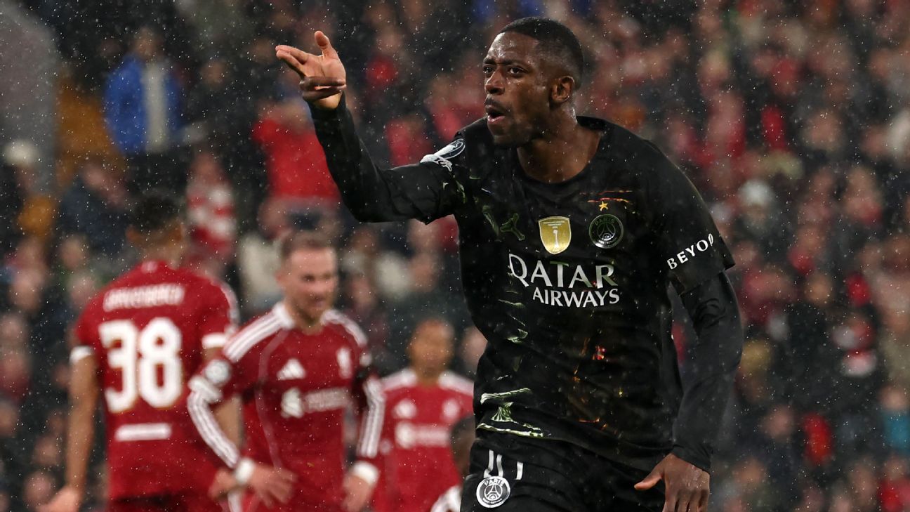 Liverpool 0-2 PSG (15 Apr, 2026) Game Analysis - ESPN (AU)