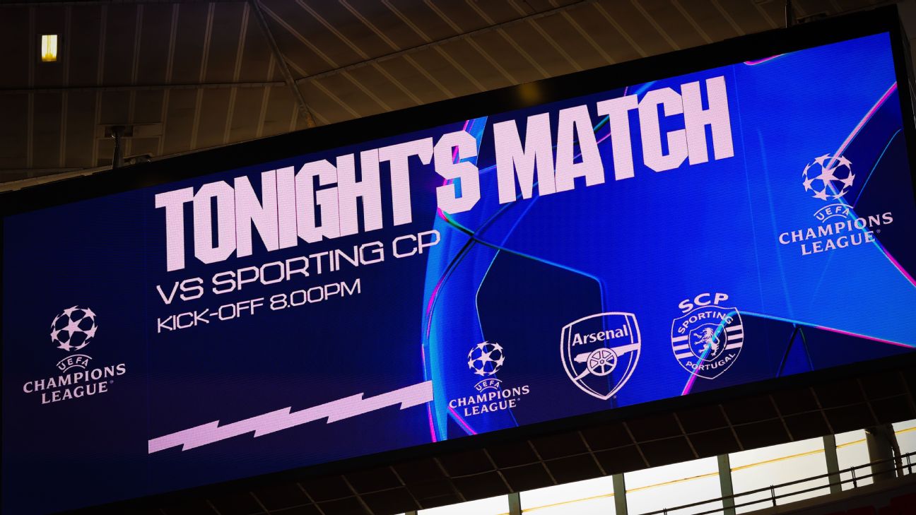 espn.co.uk - Tom Chambers - Arsenal vs. Sporting CP LIVE: Latest updates from Champions League quarterfinal second leg