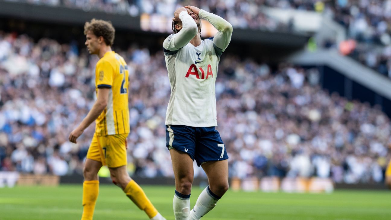 Premier League match Tottenham Brighton live