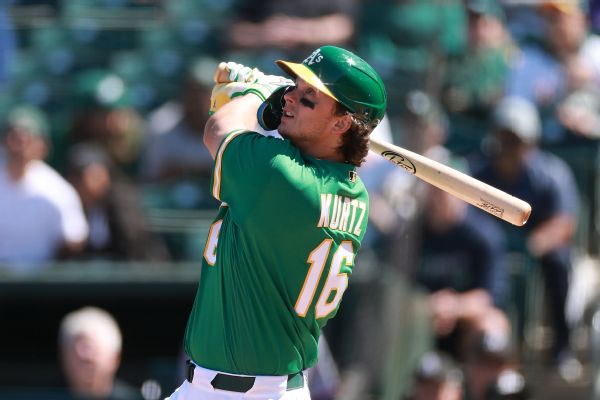 Athletics All-Star 1B Nick Kurtz placed on IL with thumb sprain