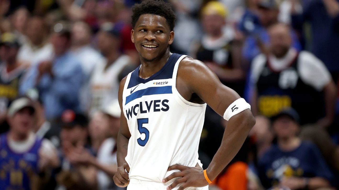 Wolves list Edwards questionable for Game 1