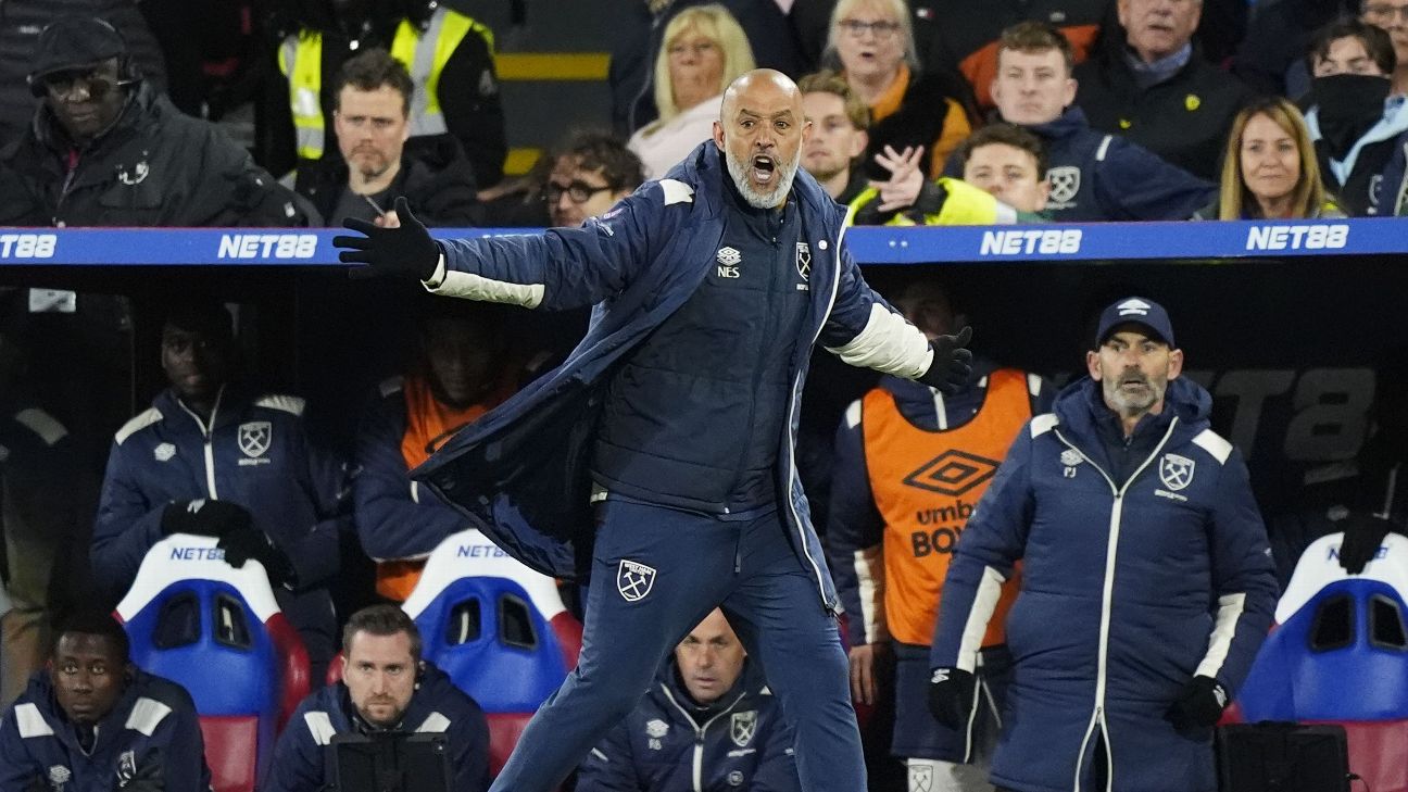 Nuno sees 'positive' in West Ham point vs. Palace
