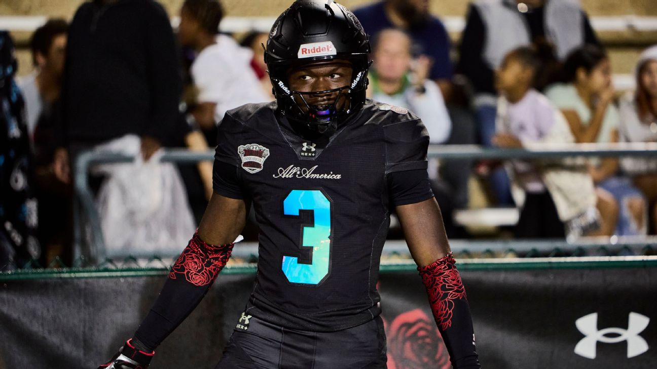 Article image accompanying Easton Royal, top WR in '27, flips to Florida from Texas on WagerUp Sports News. Article image accompanying Easton Royal, top WR in '27, flips to Florida from Texas on WagerUp Sports News.