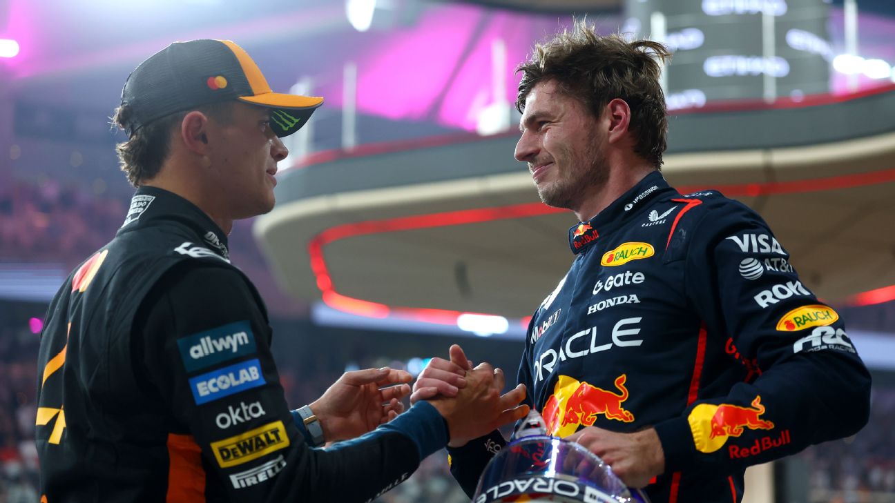 espn.com - Laurence Edmondson - Lando Norris: Max Verstappen leaving F1 would be 'a mess' for the sport