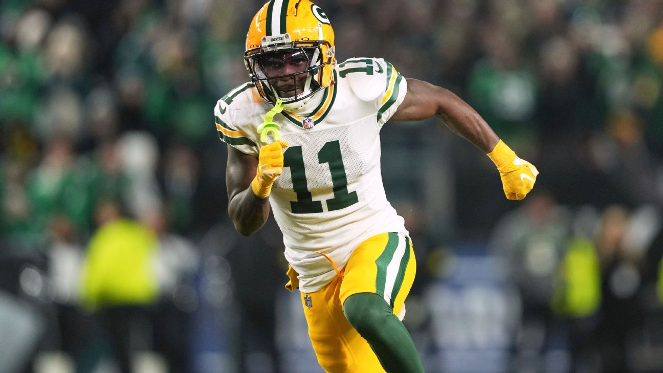 Article image accompanying Packers WR Jayden Reed to undergo season-ending neck surgery on WagerUp Sports News. Article image accompanying Packers WR Jayden Reed to undergo season-ending neck surgery on WagerUp Sports News.