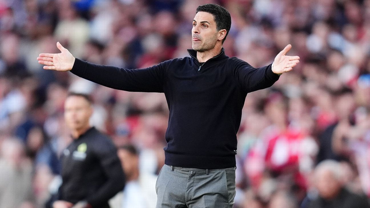 Arteta: 'Crucial' ref calls going against Arsenal