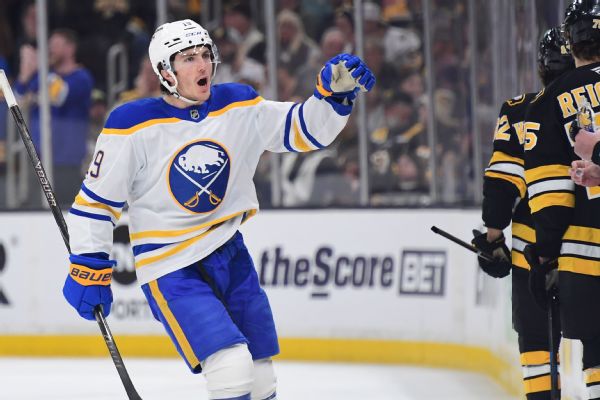 Sabres sign forward Peyton Krebs to 4-year, $18M deal