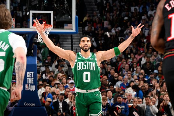 Article image accompanying Tatum 'comfortable' leading new-look Celtics post-Brown trade on WagerUp Sports News. Article image accompanying Tatum 'comfortable' leading new-look Celtics post-Brown trade on WagerUp Sports News.