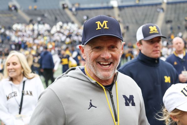 Article image accompanying Michigan's Whittingham wants focus on football, not drama on WagerUp Sports News. Article image accompanying Michigan's Whittingham wants focus on football, not drama on WagerUp Sports News.