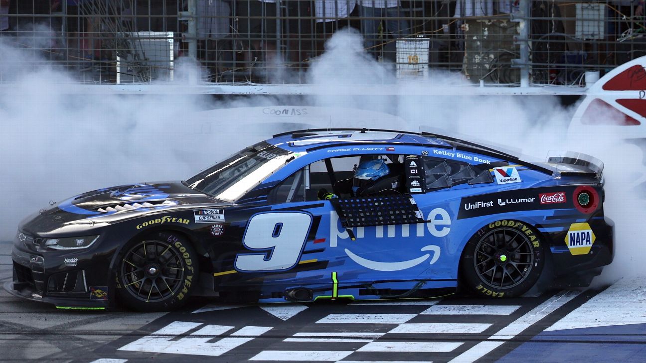 Chase Elliott wins at Texas, his 2nd '26 Cup Series victory